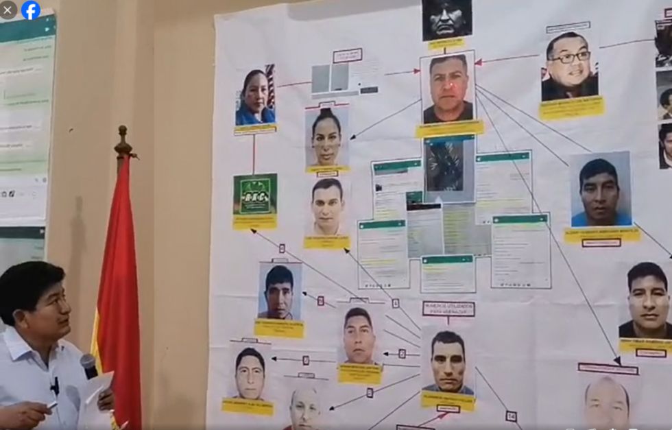 Montaño denuncia organización criminal del 'evismo' para amenazar a altas autoridades de Estado