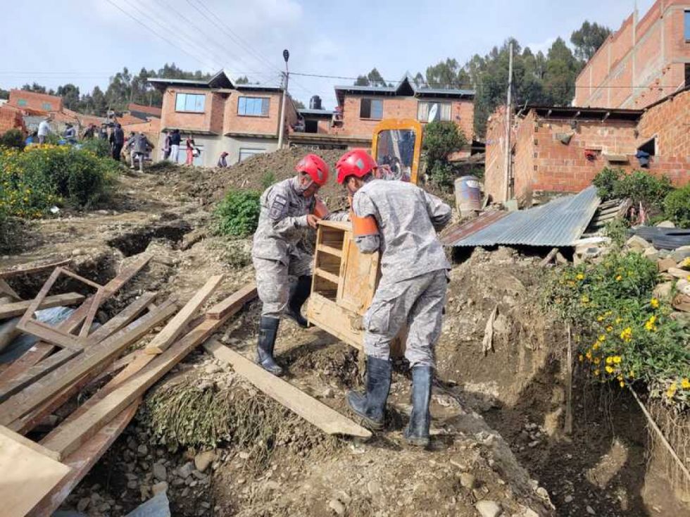 Desastres naturales: reportan 247.360 familias afectadas