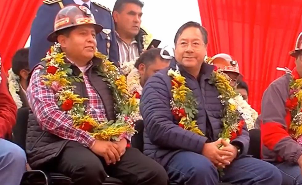 En el aniversario de la COB, Huarachi compromete apoyo a Arce y a Choquehuanca