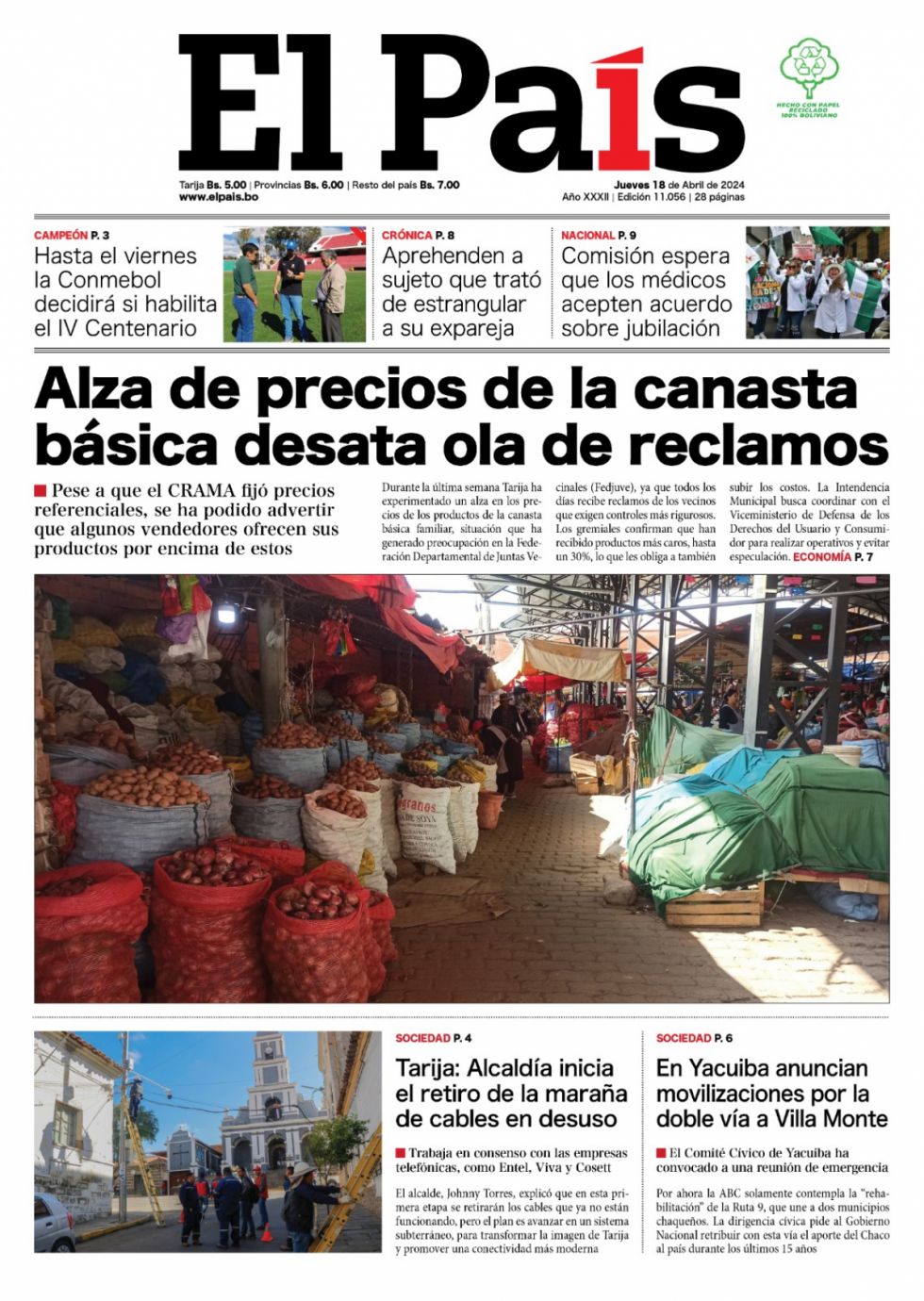 Alza de precios, Terrorismo I y II, Rólex de alta gama y más: Lee las imprescindibles de hoy