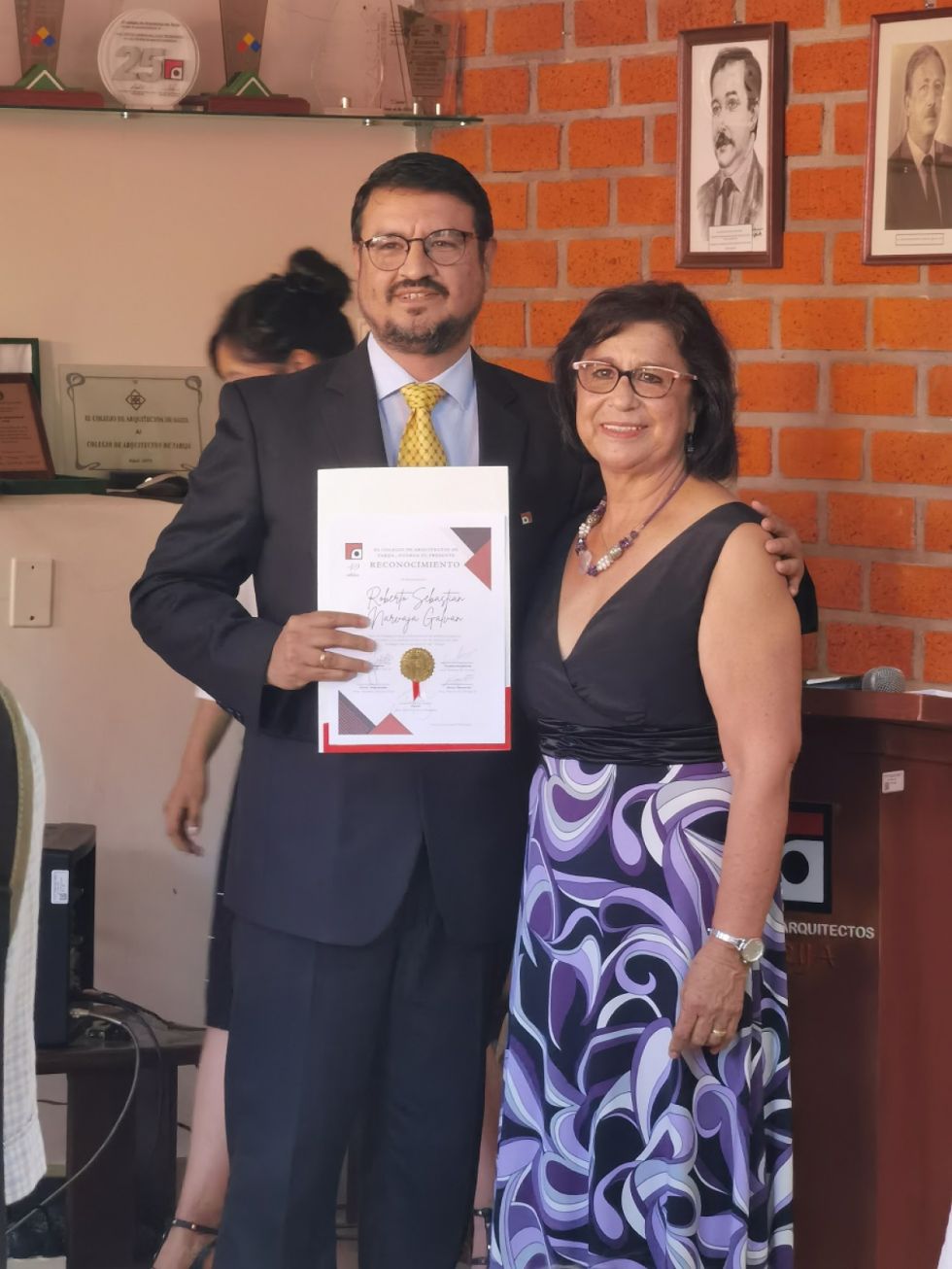 Sebastián Narvaja y Bertha Benítez. 