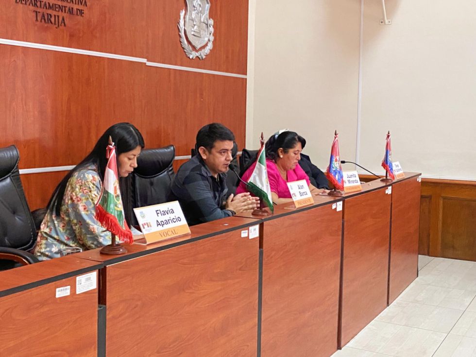 La Asamblea de Tarija convoca a sesión para elegir nueva mesa directiva