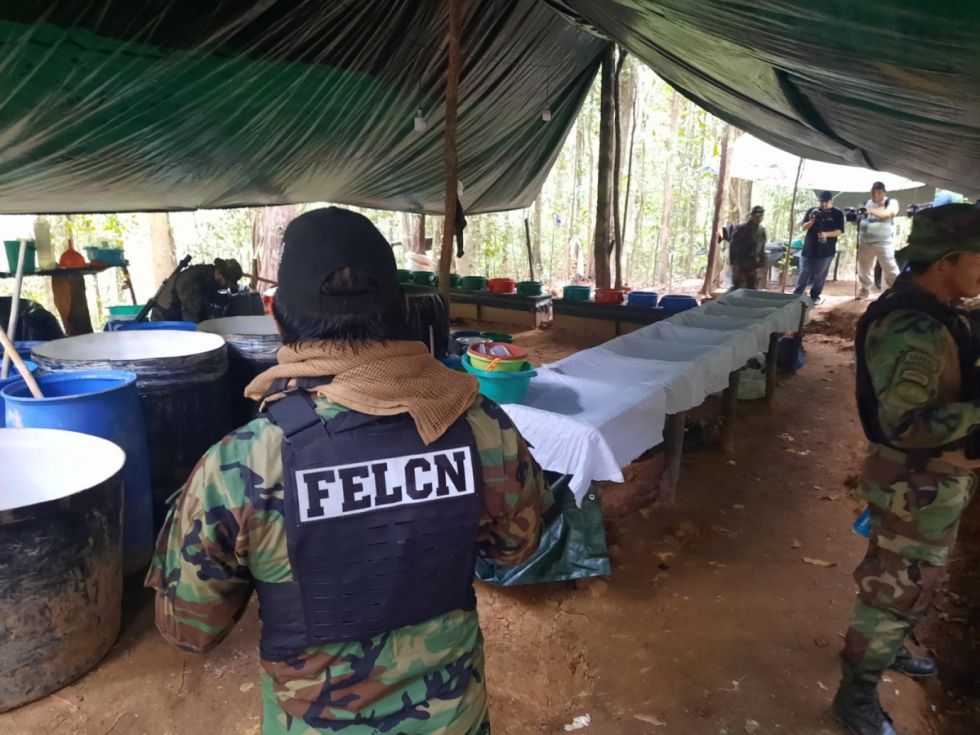 FELCN: Hay más incautación de droga en Oruro, fabricación en Cochabamba