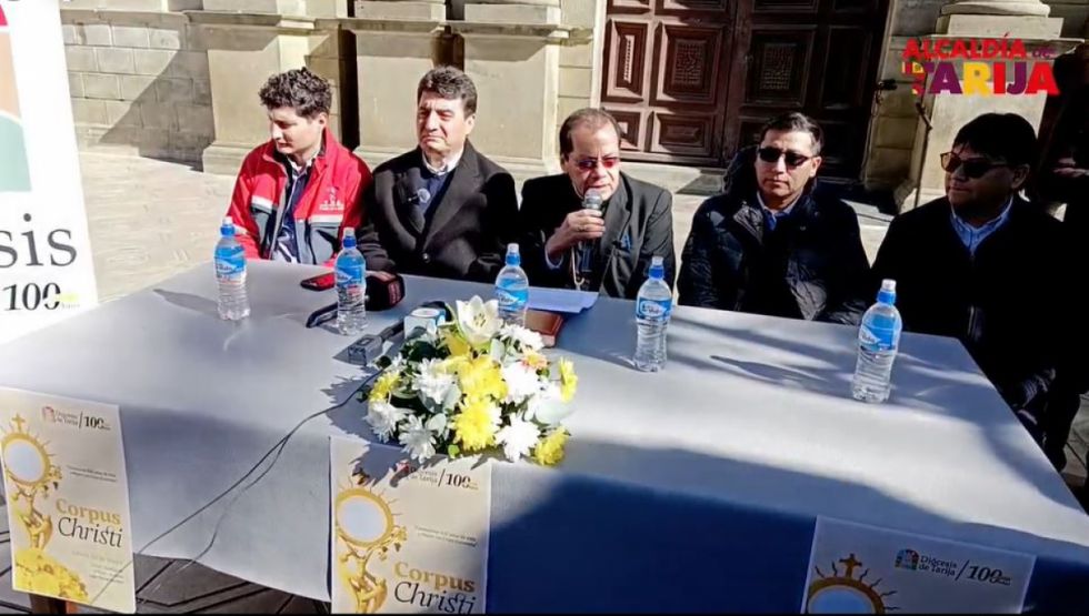 Invitan a la celebración de Corpus Christi en Tarija