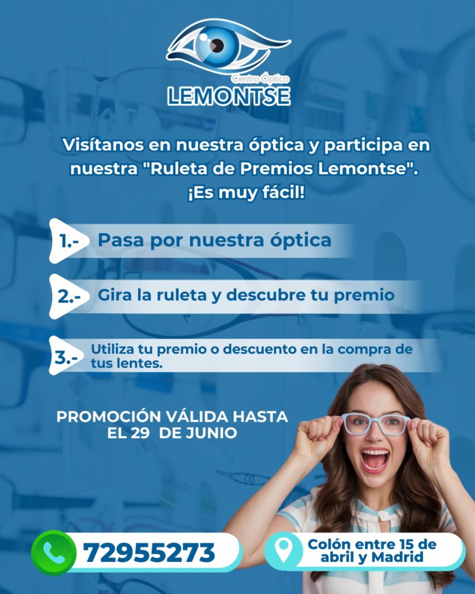 La Ruleta de Premios Lemontse te espera. 
