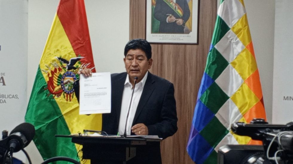 ‘Yo tengo que atender esa problemática’, dice Montaño al transporte pesado y descarta que Arce los reciba antes del 18 de junio