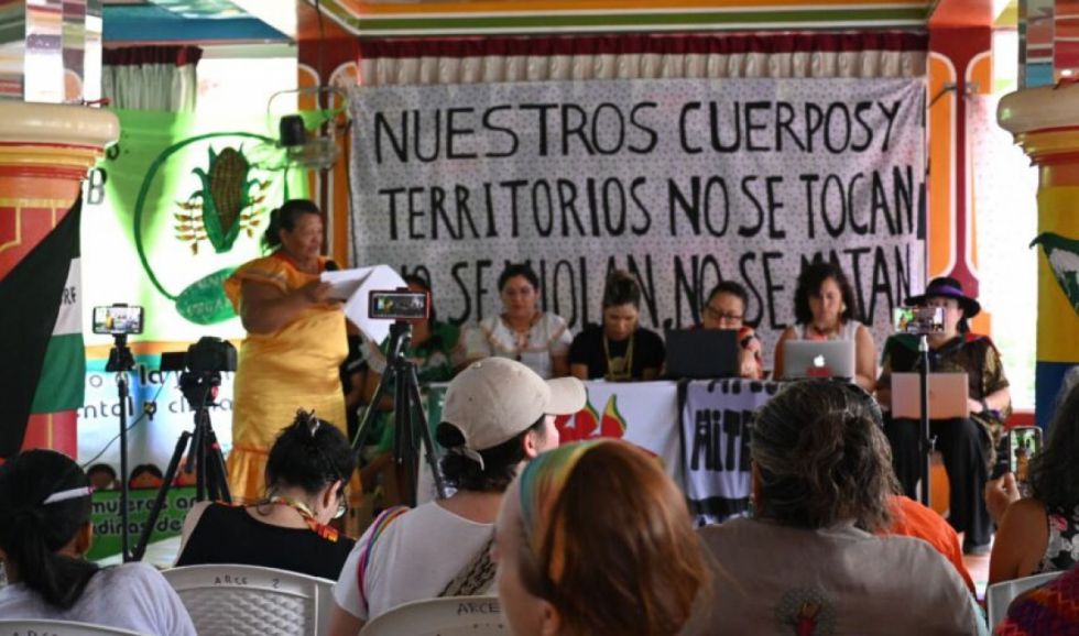 Fospa XI: Tribunal Ético recibe siete casos sobre despojo territorial que violentan derechos de las mujeres