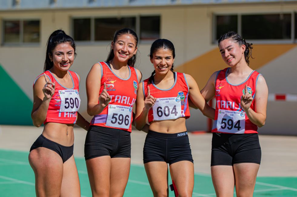 Tarija campeón del nacional U20 de atletismo