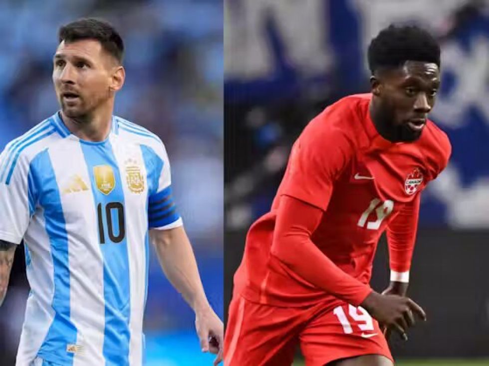 Así forman Argentina y Canadá para el debut en la Copa América 2024
