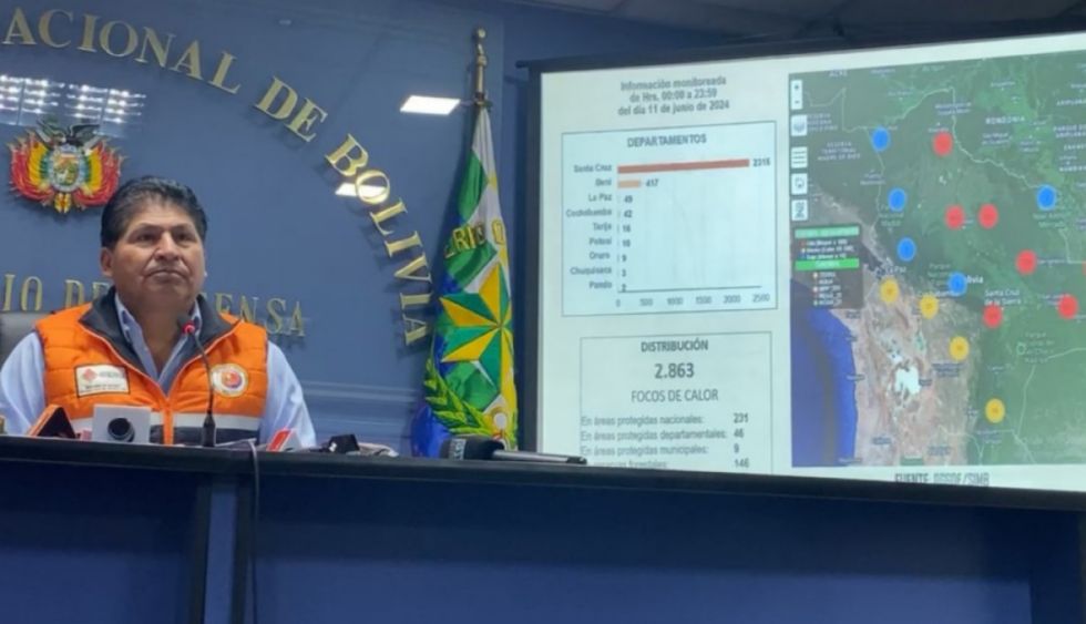 Los focos de calor incrementan a 3.224