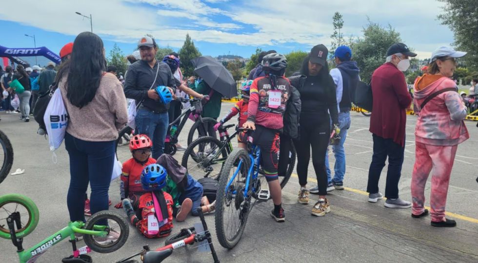 Padres e hijos comparten actividad