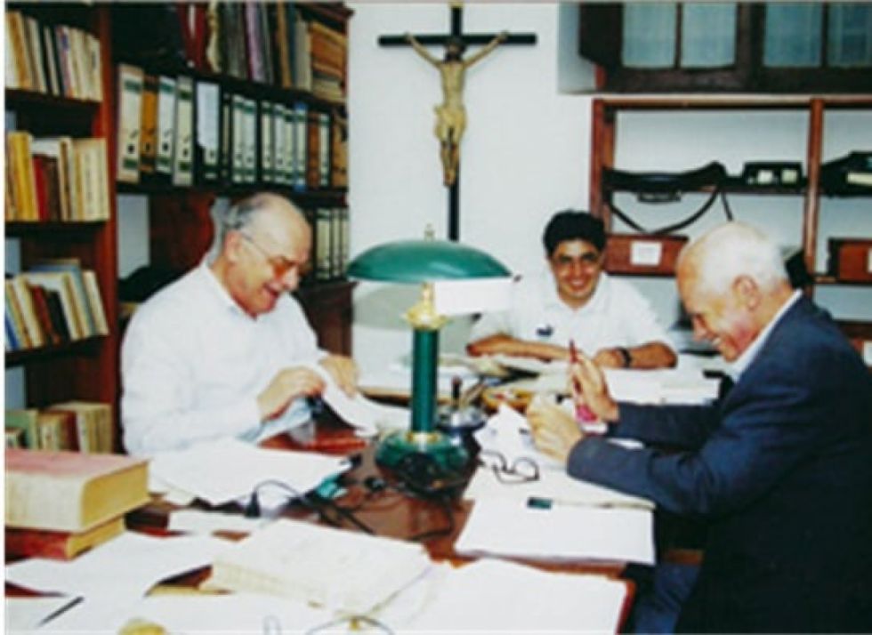 Padre Lorenzo Calzavarini, grupo de estudio