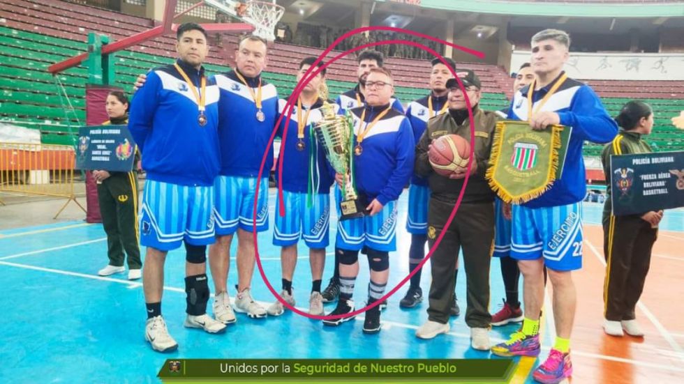 Entrega de trofeos