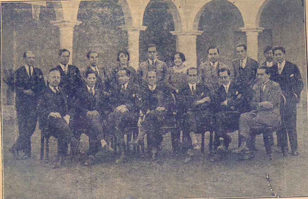 Cuerpo docente del Colegio Nacional San Luis