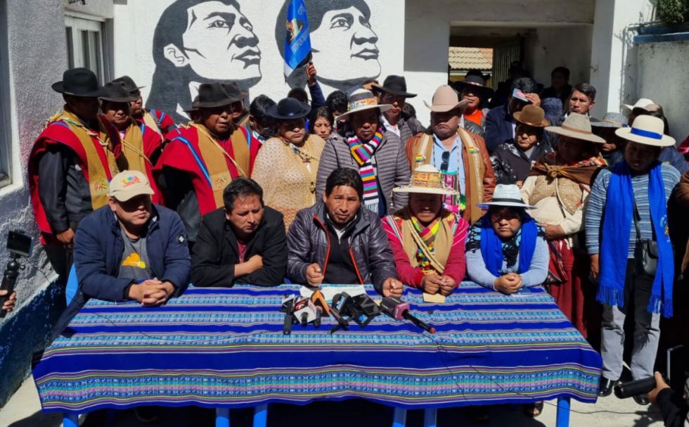 ‘Evistas’ dan ultimátum al TSE para invitar a Morales a cumbre política o habrá movilización nacional