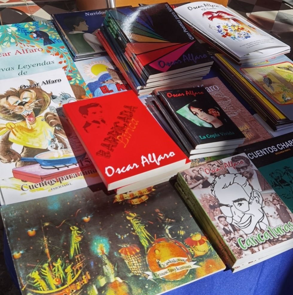 Libros de la Fundación Óscar Alfaro