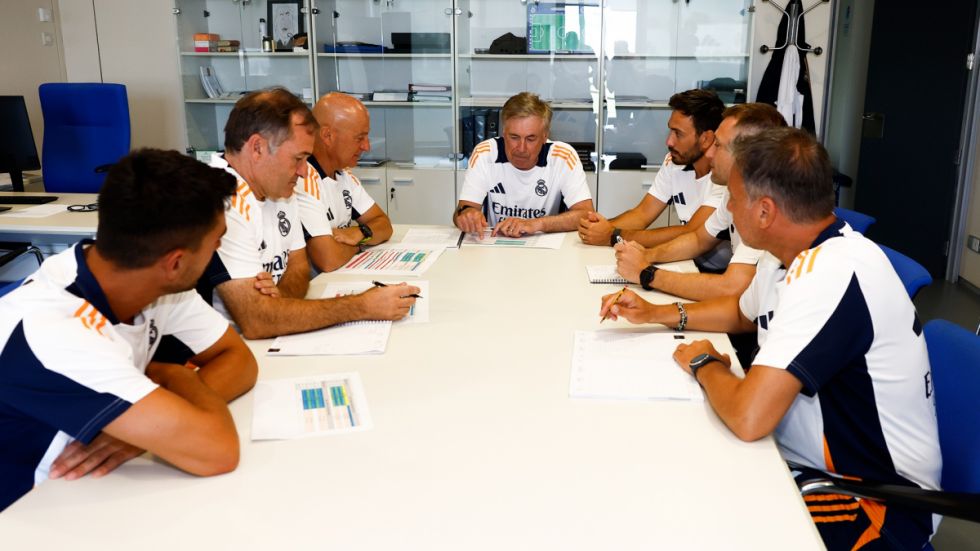 El Real Madrid puso en marcha la  pretemporada con el examen médico 
