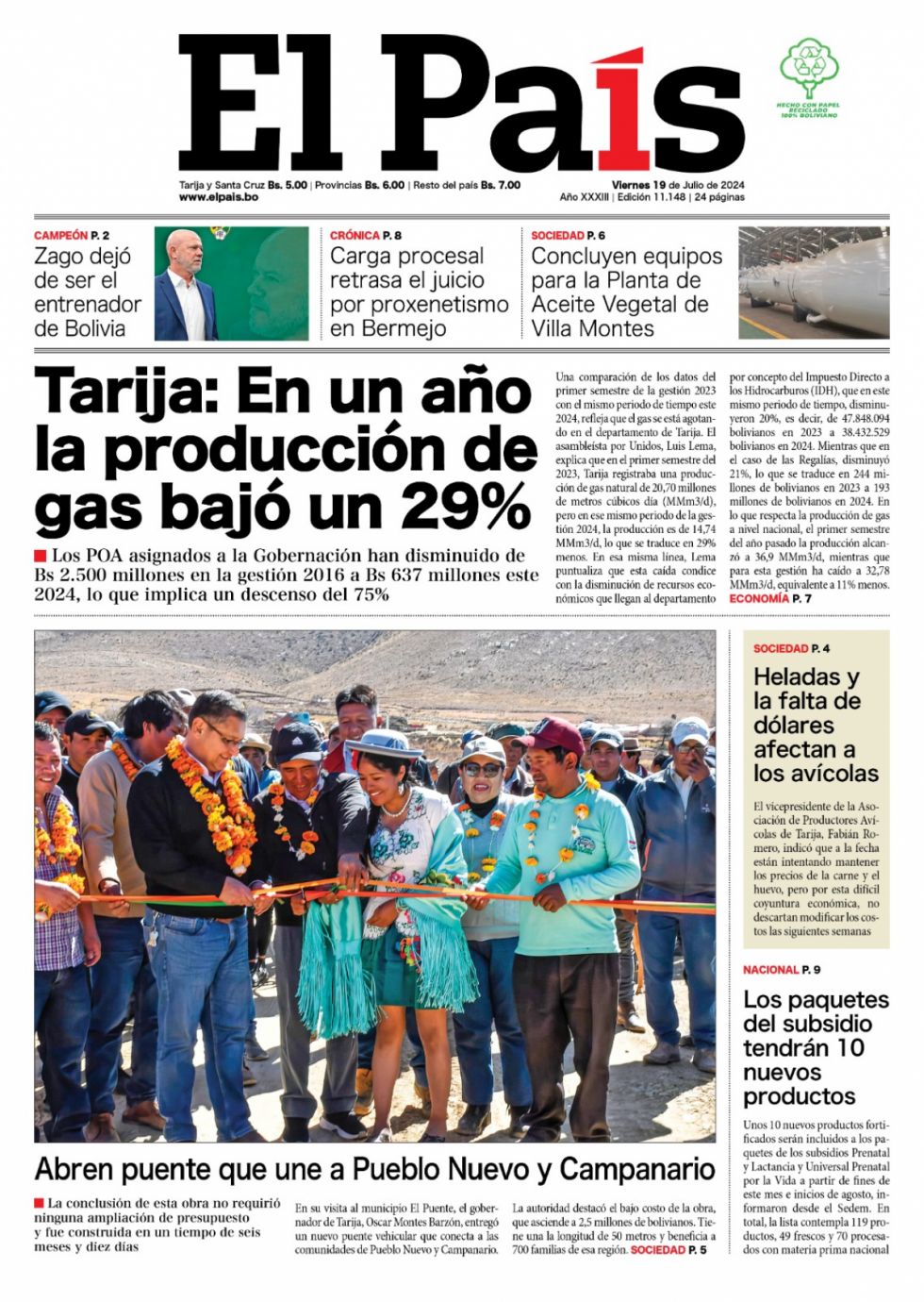 Sismo, Zago, la pugna por los recursos y más: Lee las imprescindibles de hoy