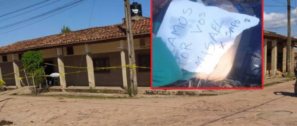 “Vamos por ti Misael por sapo”, el mensaje que tenía un hombre que fue asesinado en Beni 