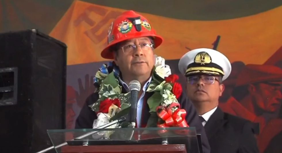 Presidente Luis Arce garantiza la provisión de diésel