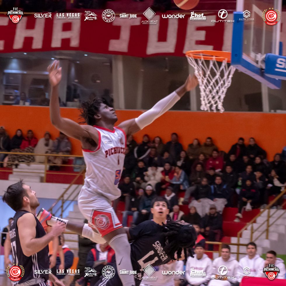 Pichincha derrota a Tarija Básquetbol y lleva la semifinal a un épico quinto cotejo 