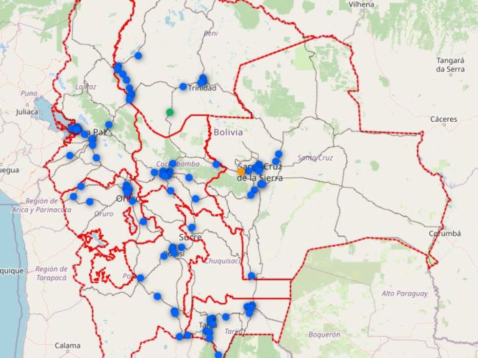 Paro de transportistas paraliza Bolivia con bloqueos masivos en carreteras y ciudades