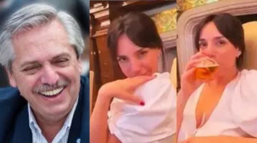 ¡Escándalo! Difunden video del expresidente Alberto Fernández con una supuesta amante en la Casa Rosada