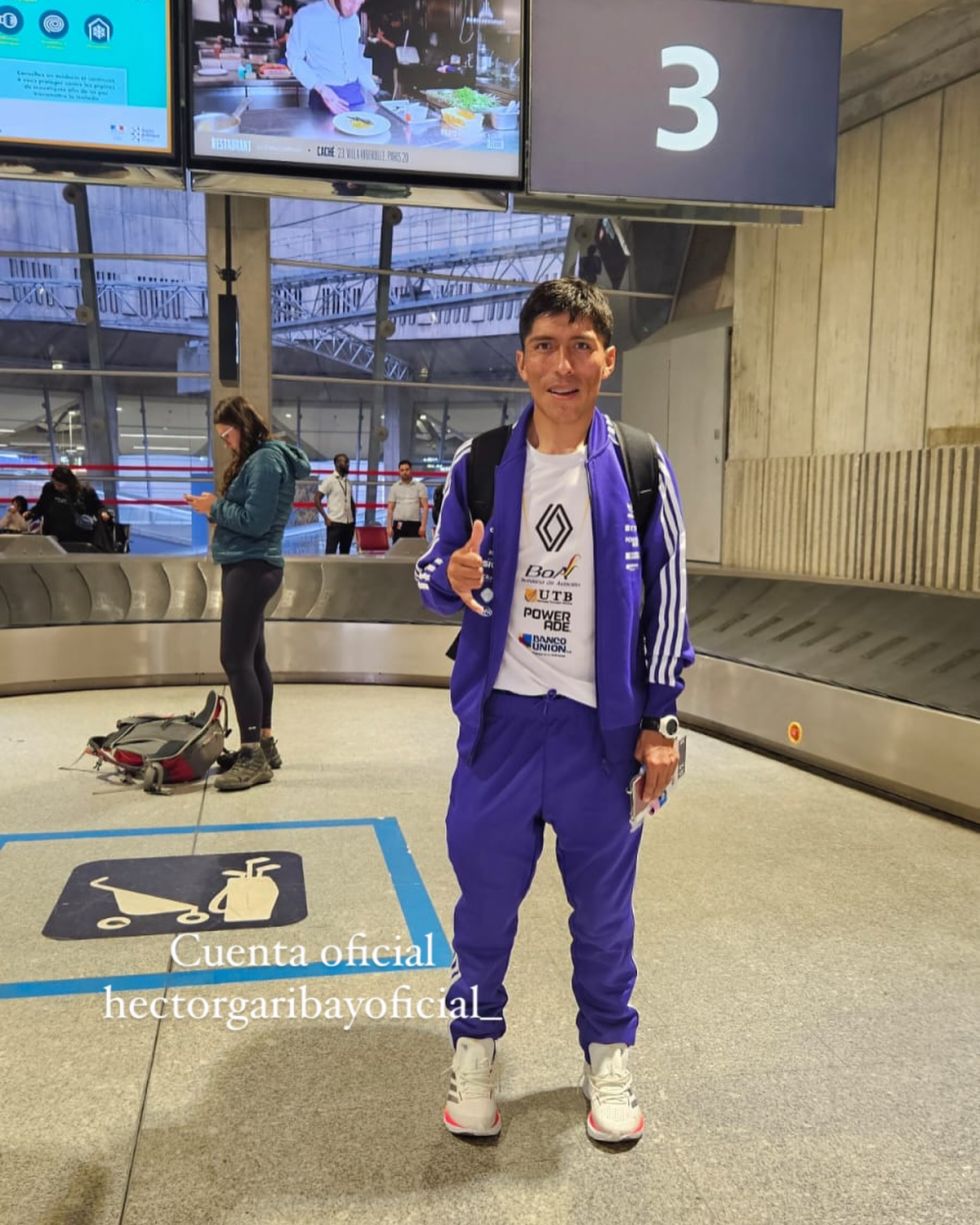 Héctor Garibay ya está en París