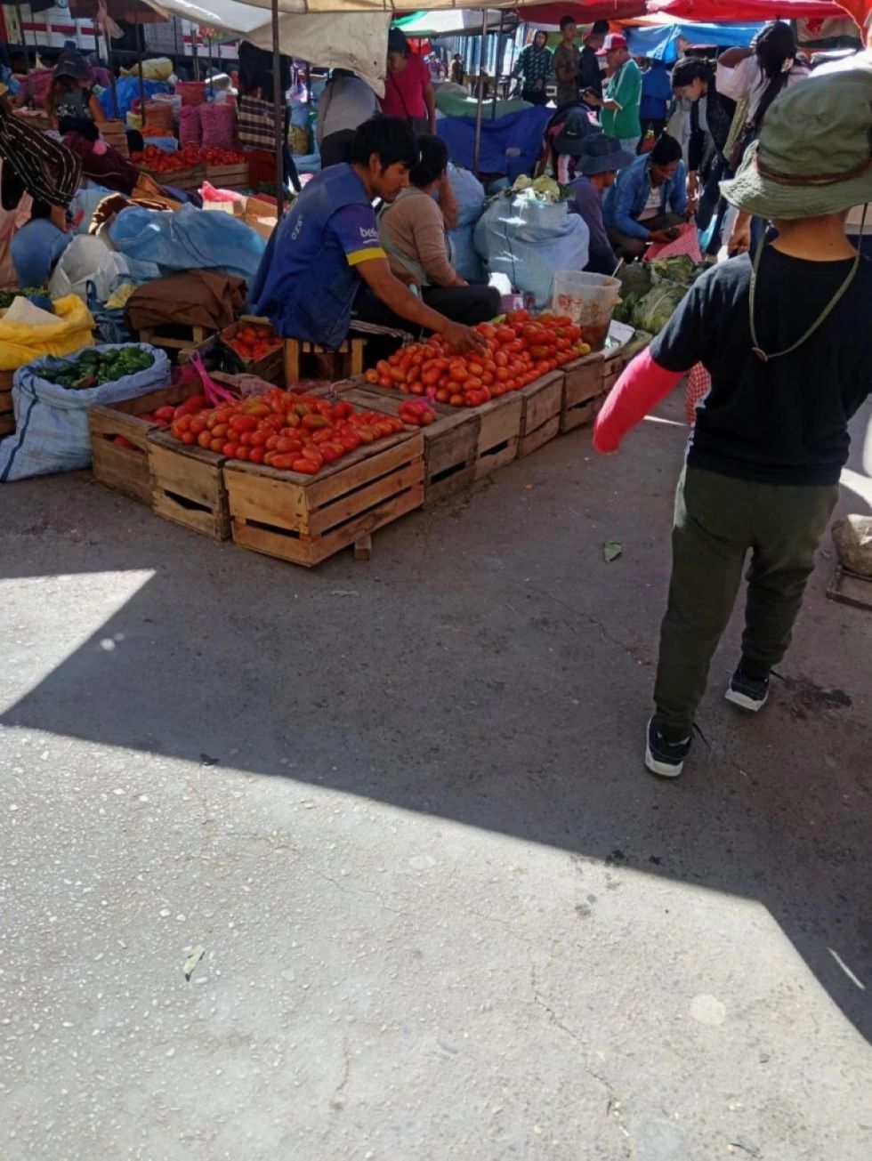 Bajan los precios de productos en Tarija debido a la falta de diésel