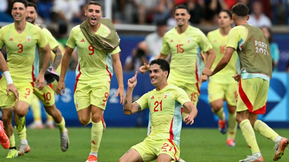 España se quedó con el oro en el fútbol olímpico