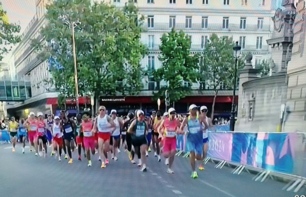 Héctor Garibay corre en París 2024 