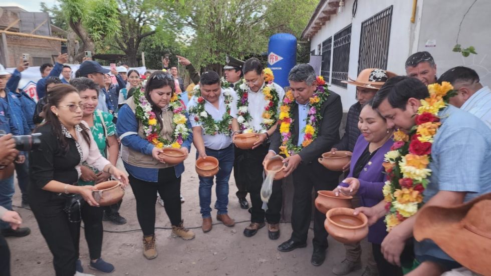 Inauguración de obras en el Gran Chaco
