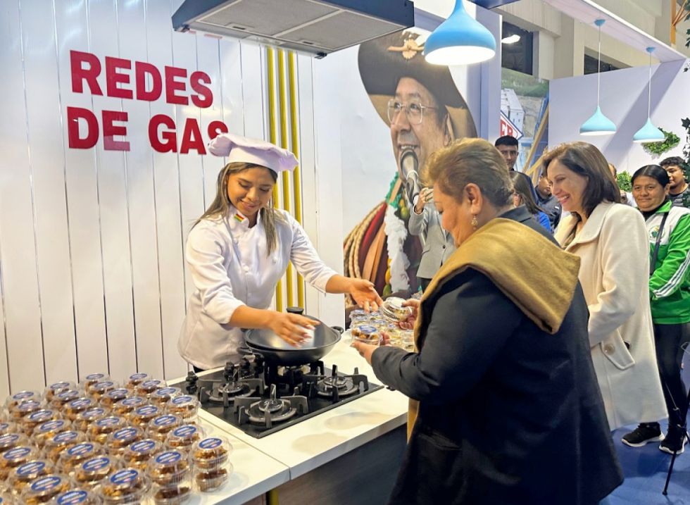 Expochaco: YPFB muestra el repunte del sector petrolero