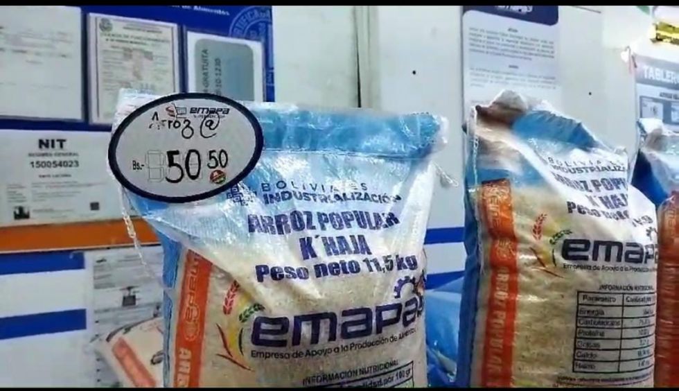 Emapa refuerza controles para garantizar el arroz