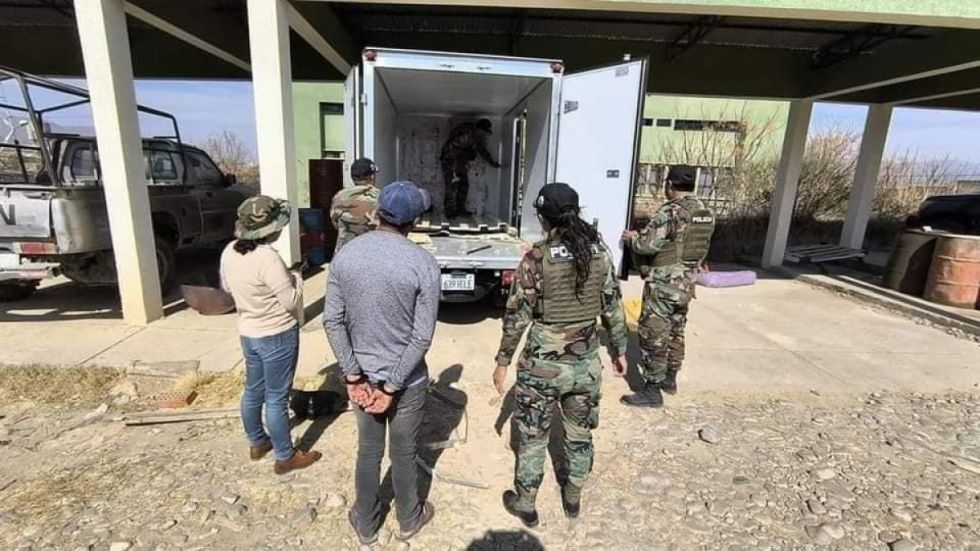 Hallan 22 kilos de cocaína en un frigorífico en Tarija