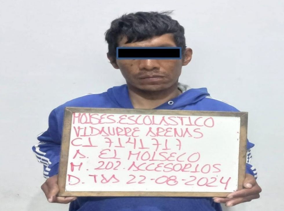 Prófugo de la justicia fue capturado mientras robaba
