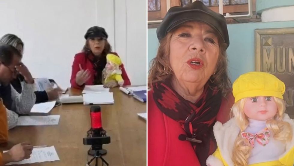 VIDEO: Alcaldesa chilena procesada por fraude organiza concurso para bautizar a su muñeca