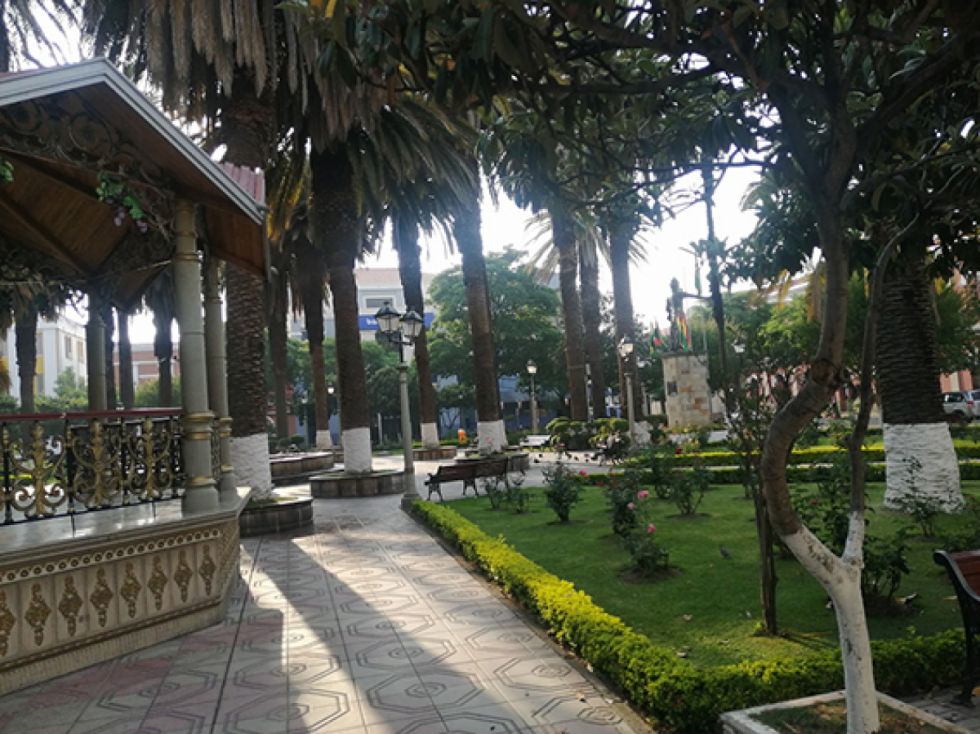 Tarija  y su plazas