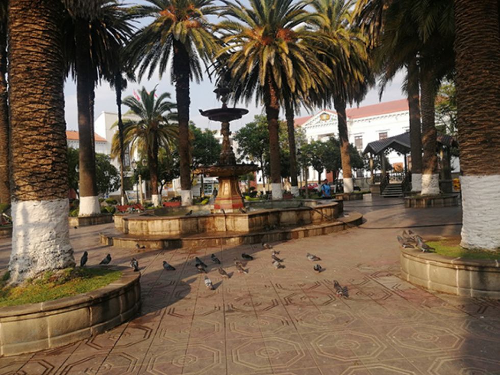Tarija  y su plazas