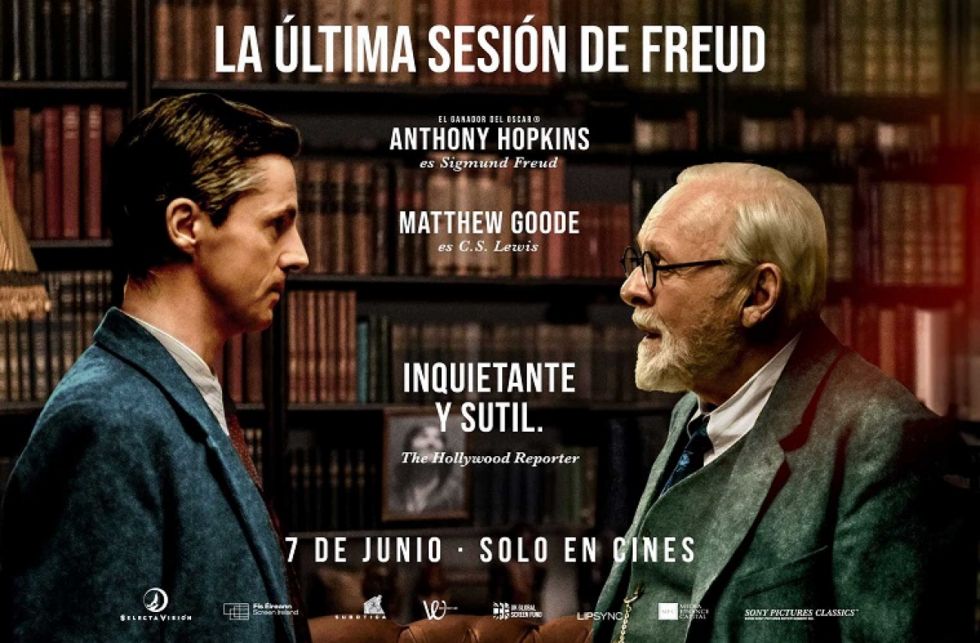 “La última sesión de Freud” o que viva Anthony Hopkins