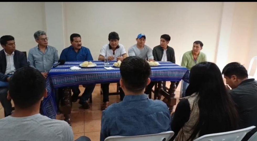 Evo Morales reaparece en Cochabamba en medio de investigación por trata de personas