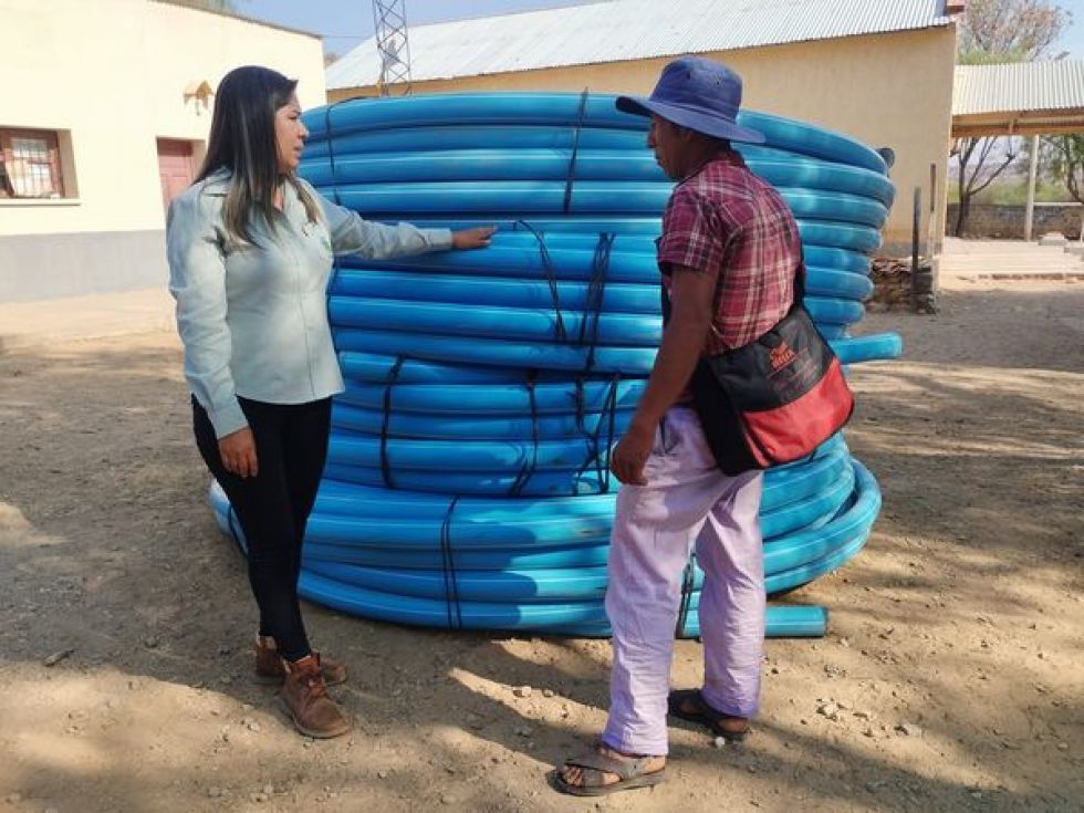 La Gobernación entrega Prosol en San Agustín Sur