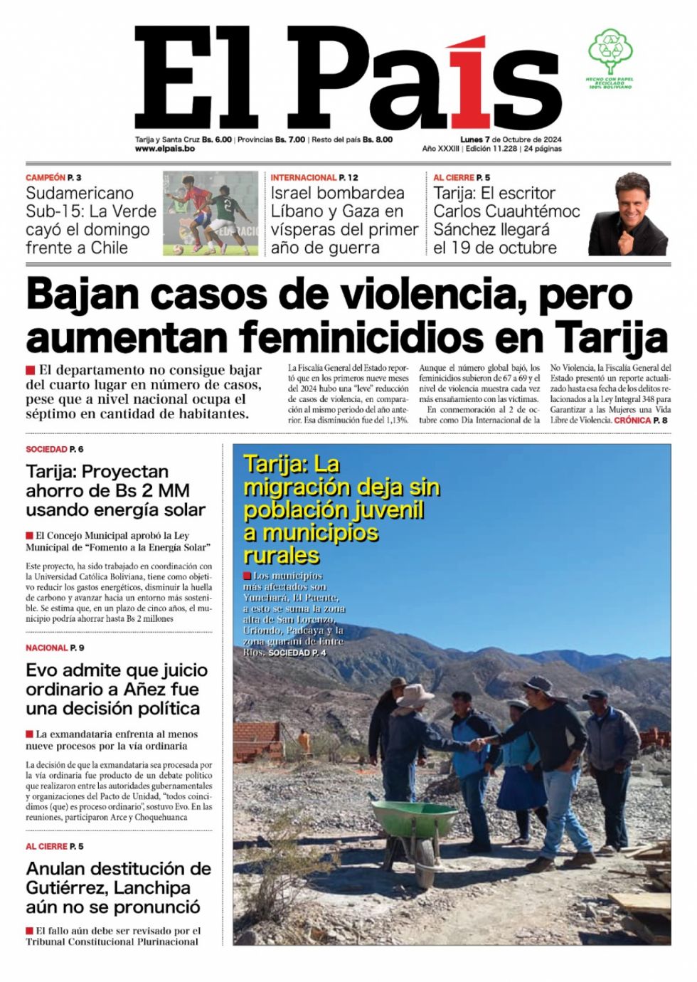 Más faminicidios, éxodo rural, mujeres poderosas y más: Lee las imprescindibles