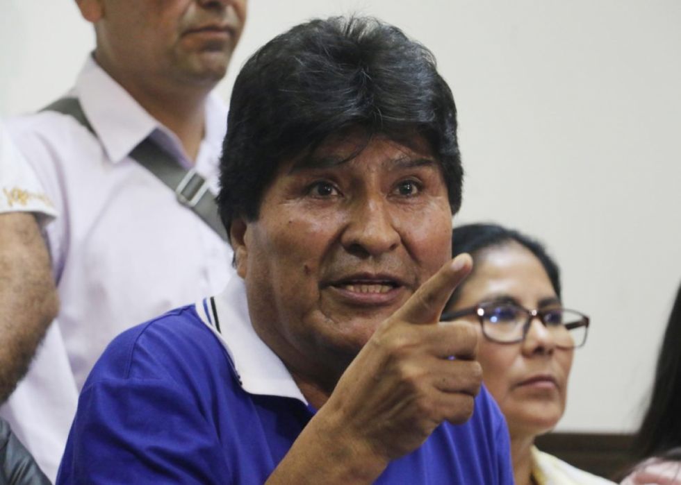 Evo dice que el Gobierno ordenó su captura, hoy debe declarar en Tarija