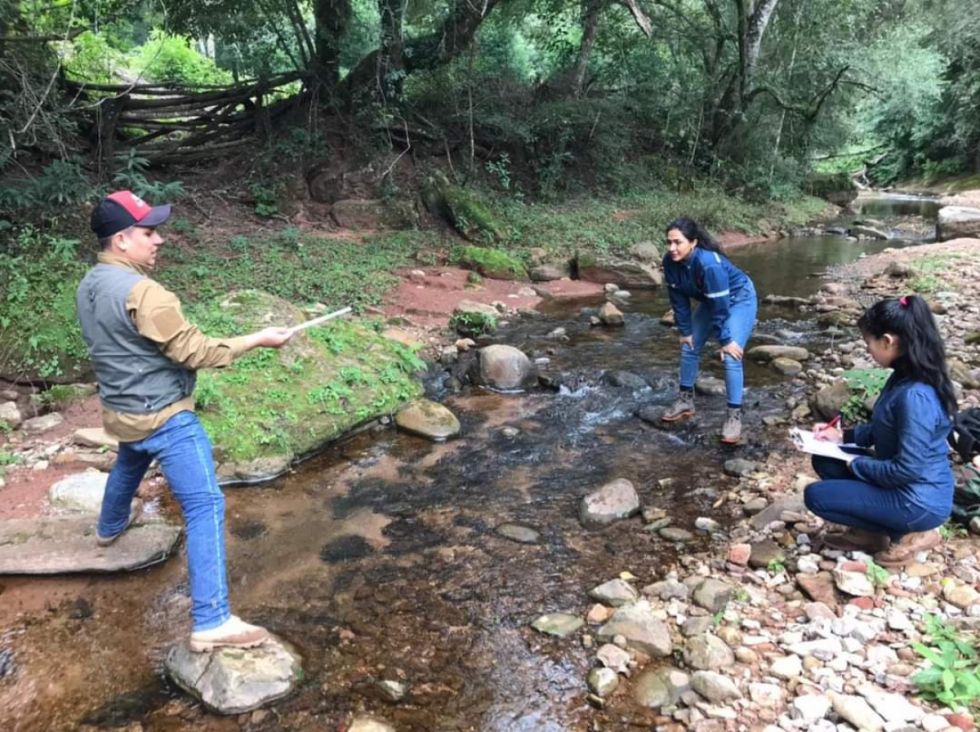 Monitorean las fuentes de agua en el Aguaragüe  