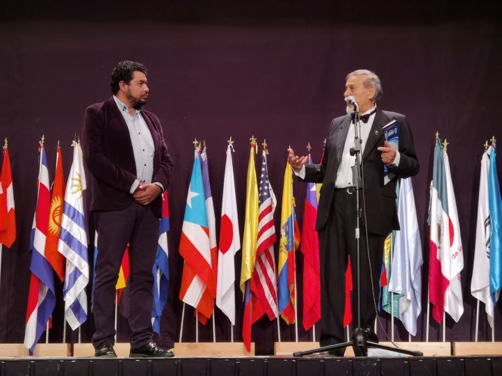 Mauricio Bustamante y René Aguilera Fierro