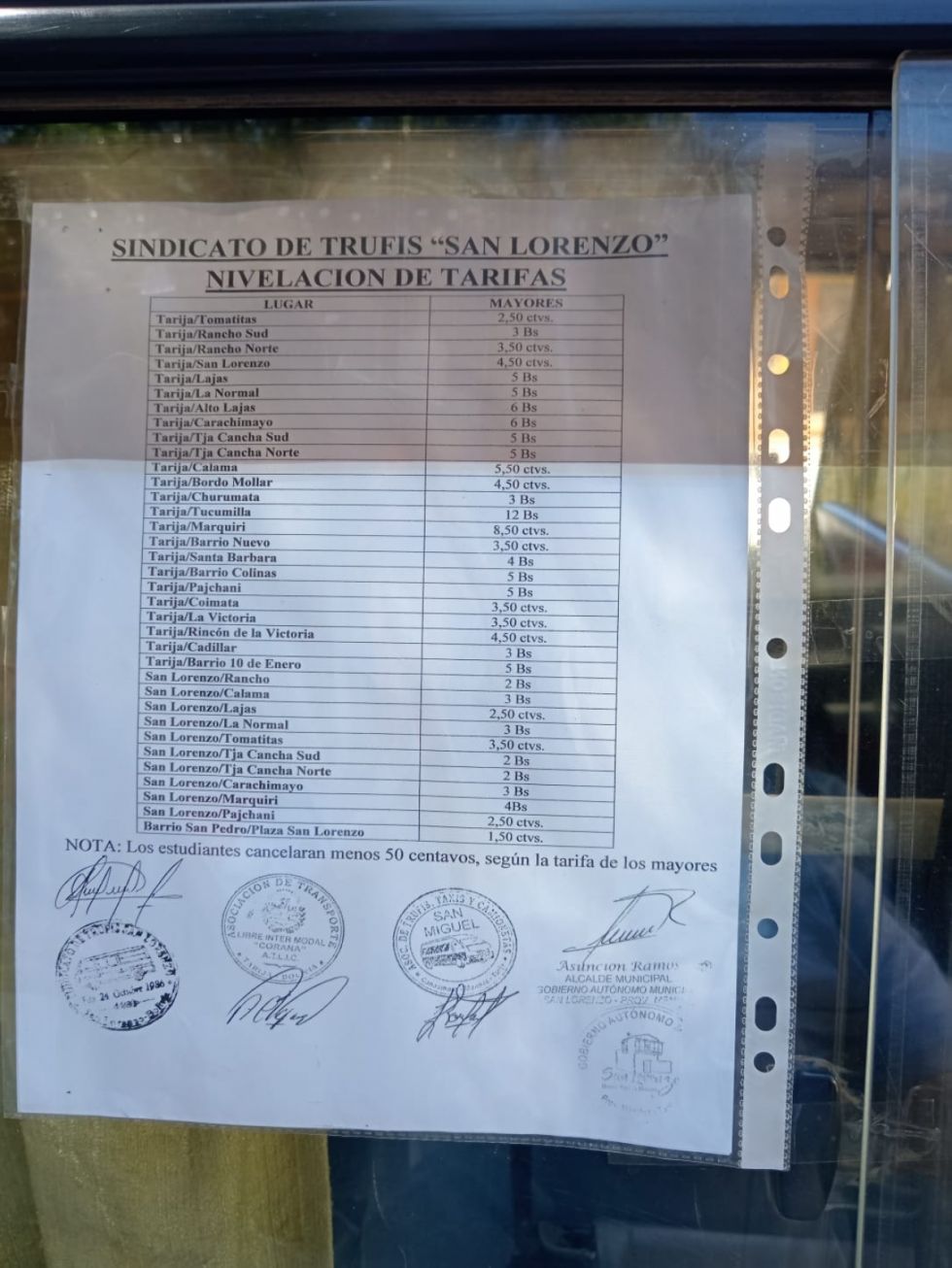 Incremento en pasajes en San Lorenzo desata conflictos entre pasajeros y conductores