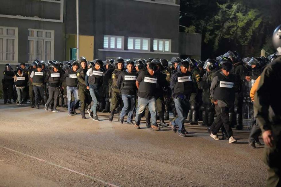 Fiscalía acusa a 21 bloqueadores detenidos en Parotani por terrorismo, alzamiento armado y delitos contra la seguridad del Estado