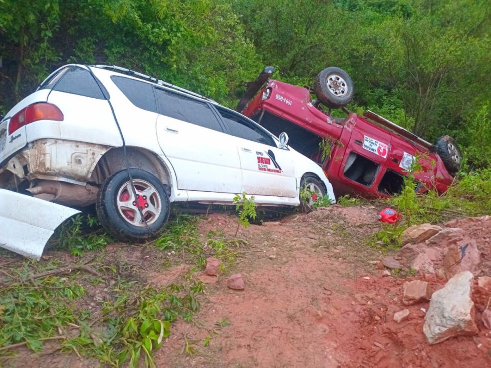 Reportan accidente en la carretera Agua Blanca-Caraparí 