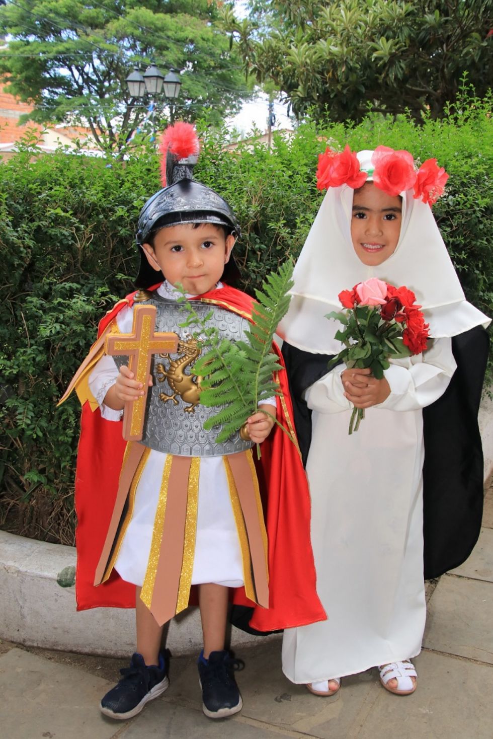 Dragones y flores